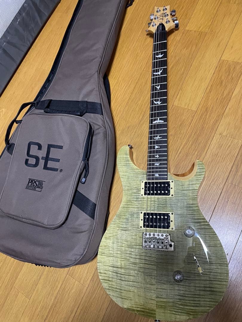 調整済み！PRS SE CUSTOM24 Trampas Green ギブソン - メルカリ