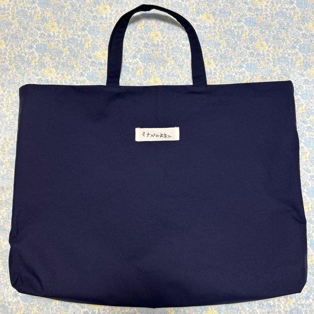 ミナペルホネン mina perhonen レッスンバッグ トート 白鳥 スワン