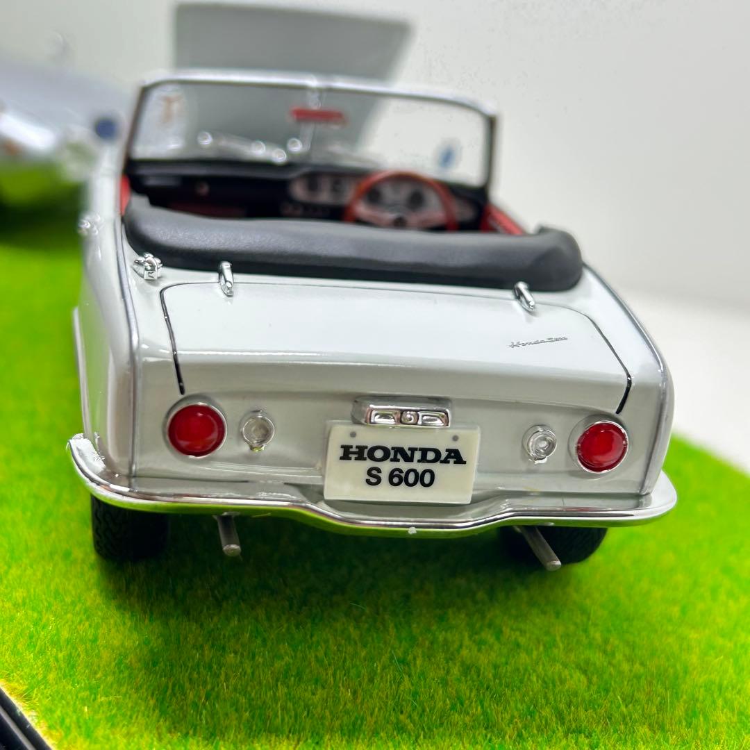 プラモデル 完成品 HONDA S600 TOYOTA S800 1/24
