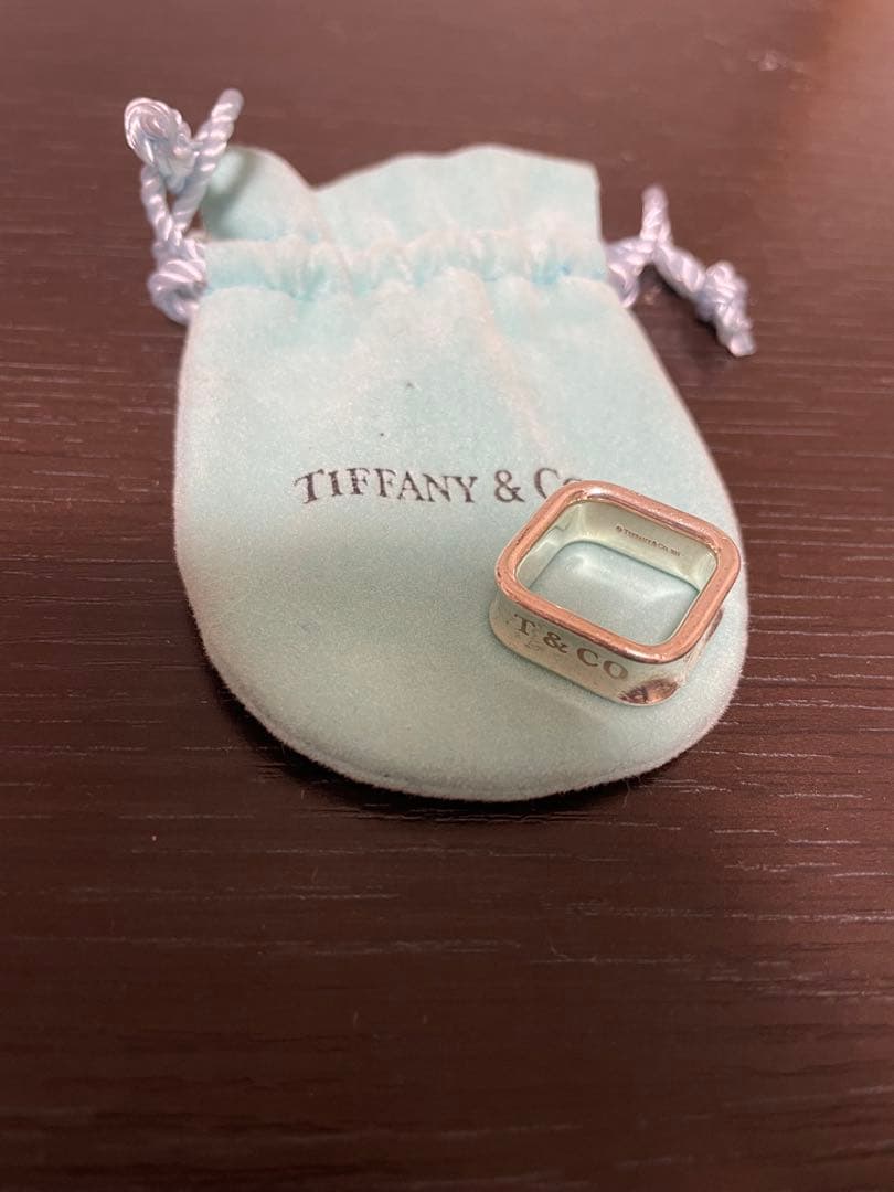 Tiffany & Co. ティファニー シルバーリング ヴィンテージ 11号 TIFFANY&CO】2062 ナローデザインシルバーリング 18号／ヴィンテージ