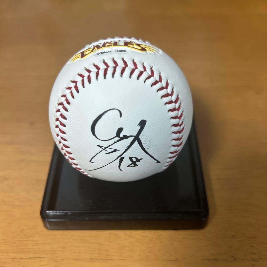 東北楽天ゴールデンイーグルス時代 田中将大サインボール - メルカリ