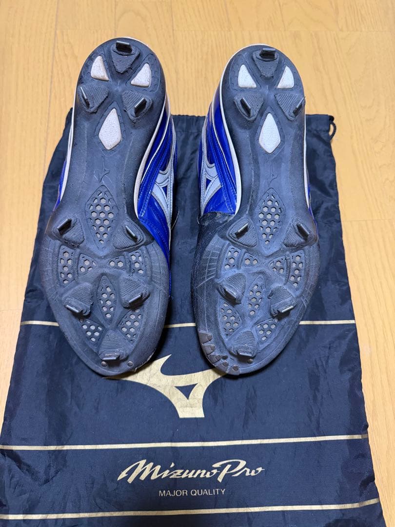 Mizuno Pro ミズノプロ 青 オーダースパイク 投手用 27.5センチ - メルカリ