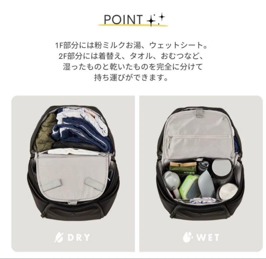 16日まで配送可】SPACEFOLD Dauson lab 二階建てリュック - メルカリ