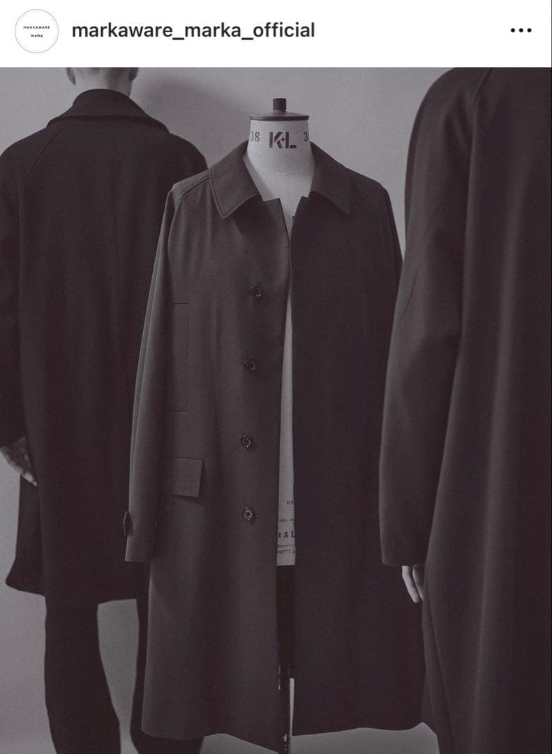 MARKAWARE オーガニックウールサバイバルクロス / ビックマックコート