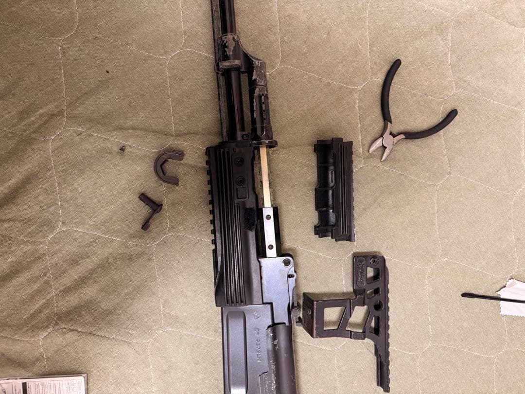 東京マルイ　ak47 カスタム　電動ガン マガジン付き　SBD付