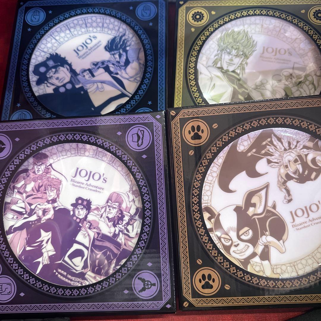 スシロー ジョジョの奇妙な冒険 コラボ 限定 プレート コンプリート 皿