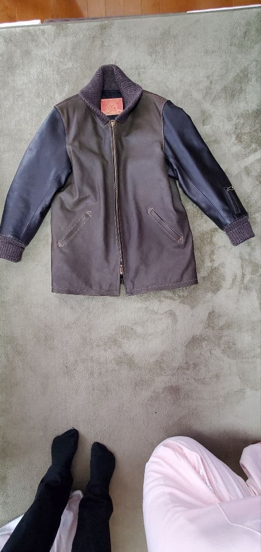 天神ワークス革ジャンJC01 - メルカリ