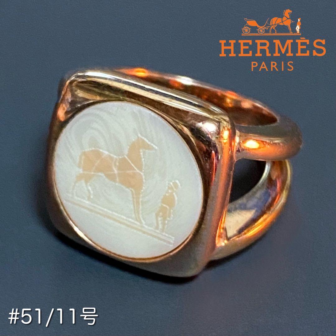 HERMES エルメス コロゾリング ゴールド 11号 指輪 常田大希 - メルカリ