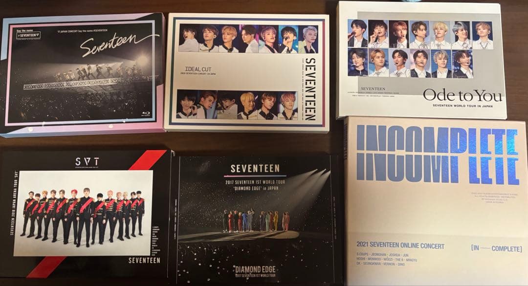 SEVENTEEN ライブDVDまとめ売り - メルカリ