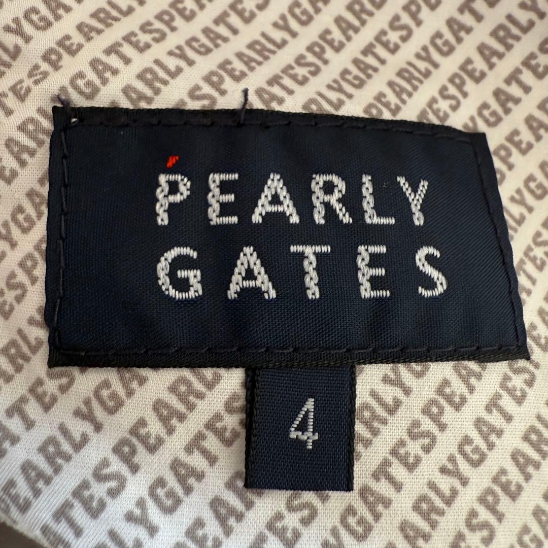 美品 パーリーゲイツ パンツ 白 ホワイト 4 M〜L相当 色褪せ無し