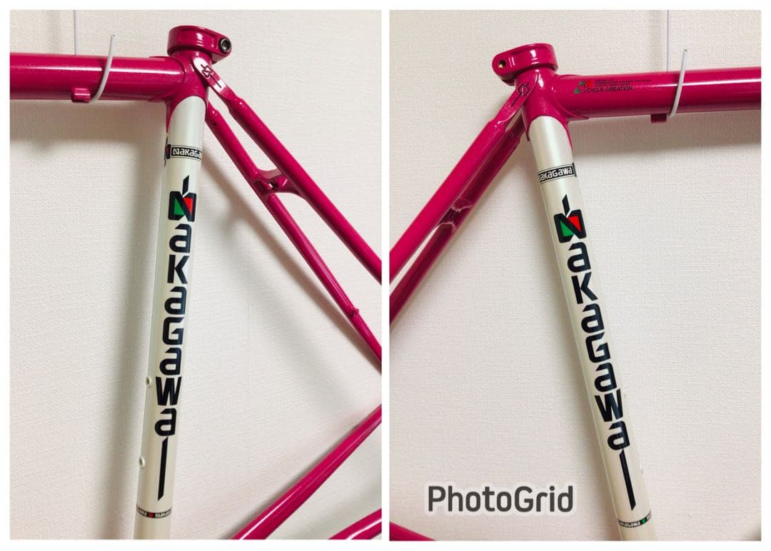 NAKAGAWA Prominence ピンク 50 デッドストック・クロモリ - メルカリ