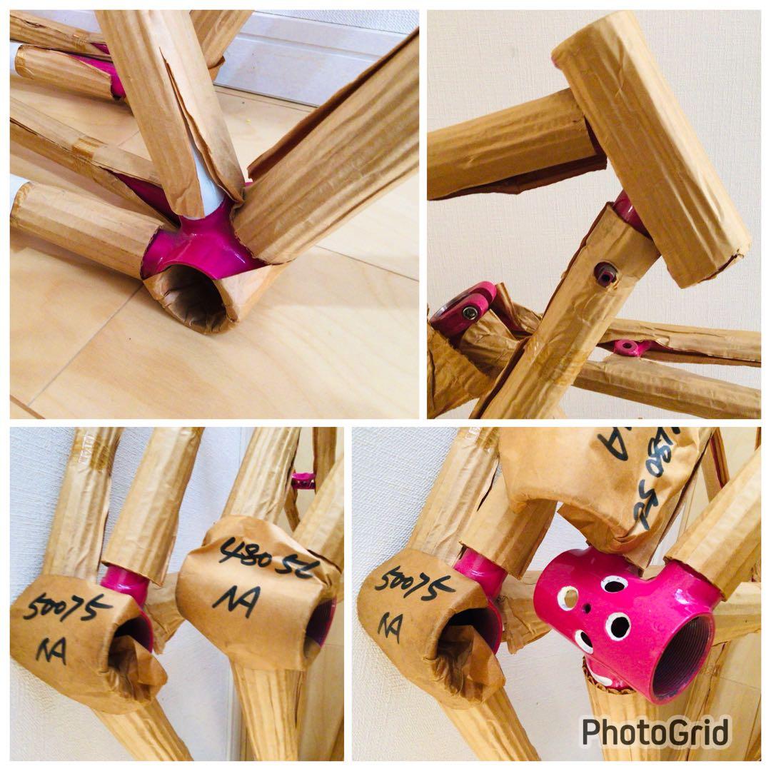 NAKAGAWA Prominence ピンク 50 デッドストック・クロモリ - メルカリ