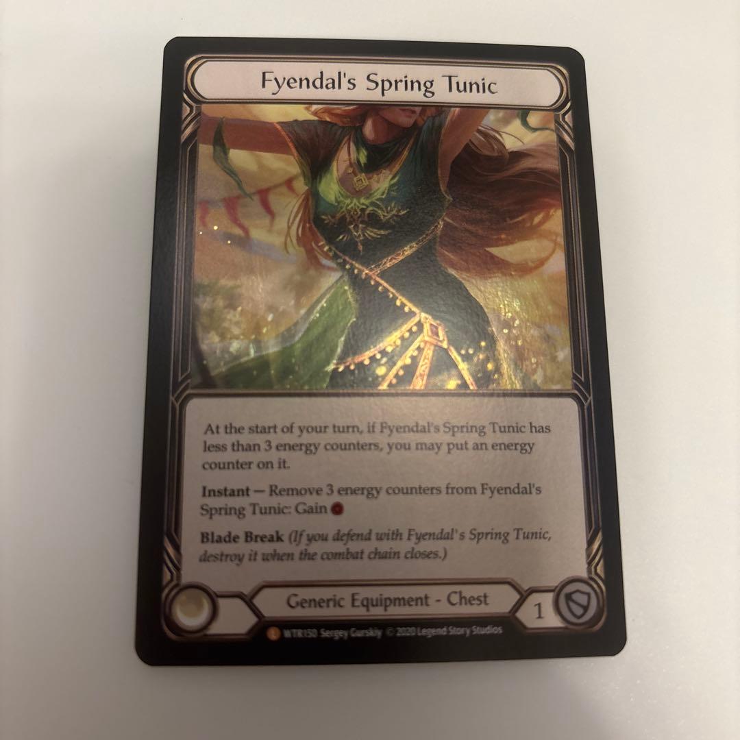 その他 Fyendal's Spring Tunic RF WTR FaB Fyendal's Spring Tunic 【公式通販】