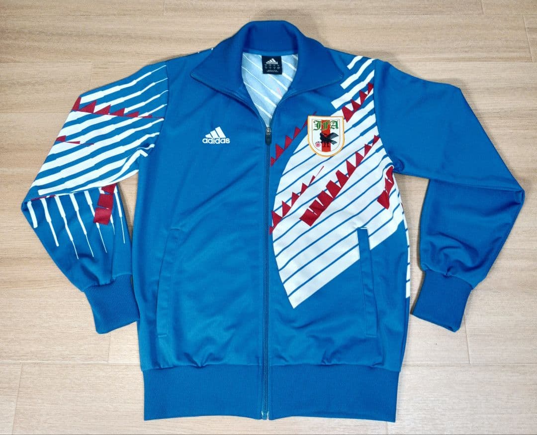 ドーハの悲劇 復刻ジャージ】adidas製・日本代表モデル【美品】 - メルカリ