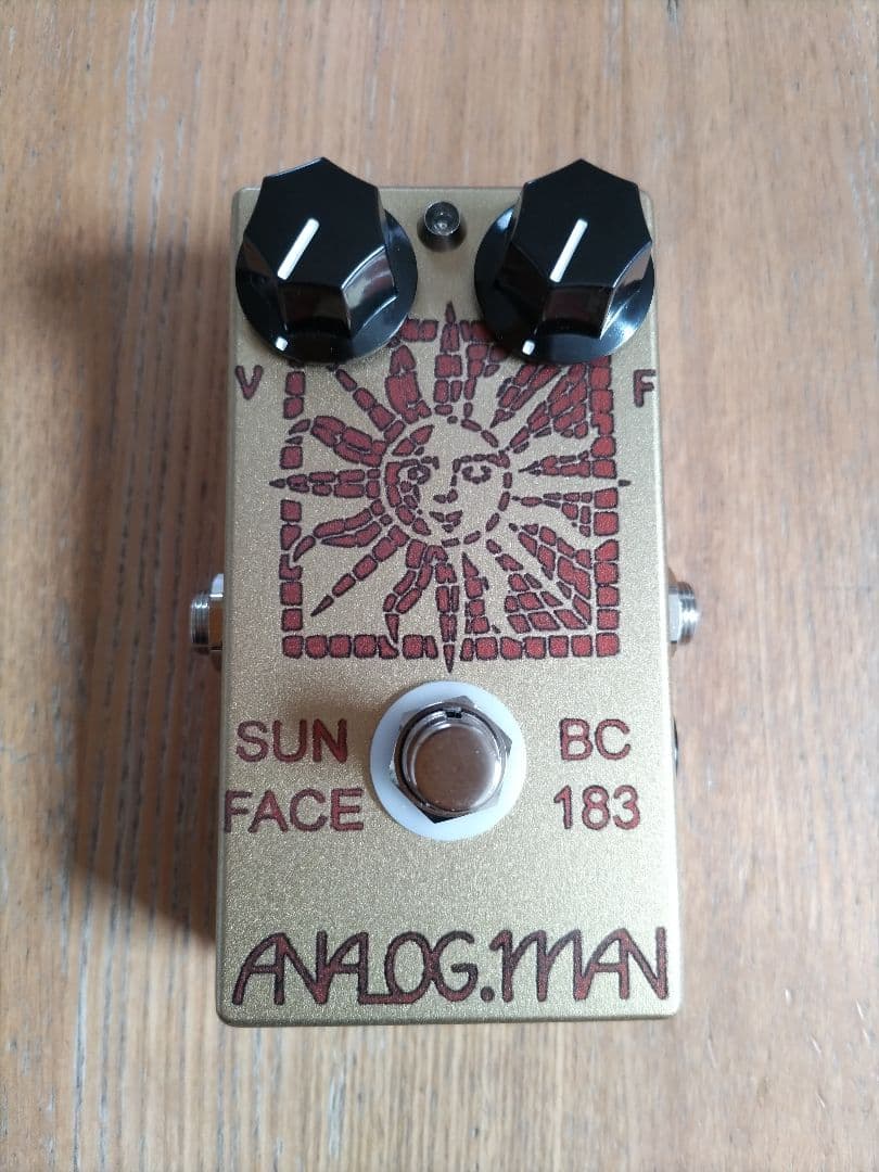 ANALOG.MAN SUN FACE BC 183 ギターエフェクター - メルカリ