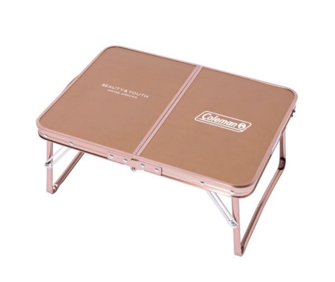 coleman beauty＆youth 別注 折りたたみテーブル - メルカリ