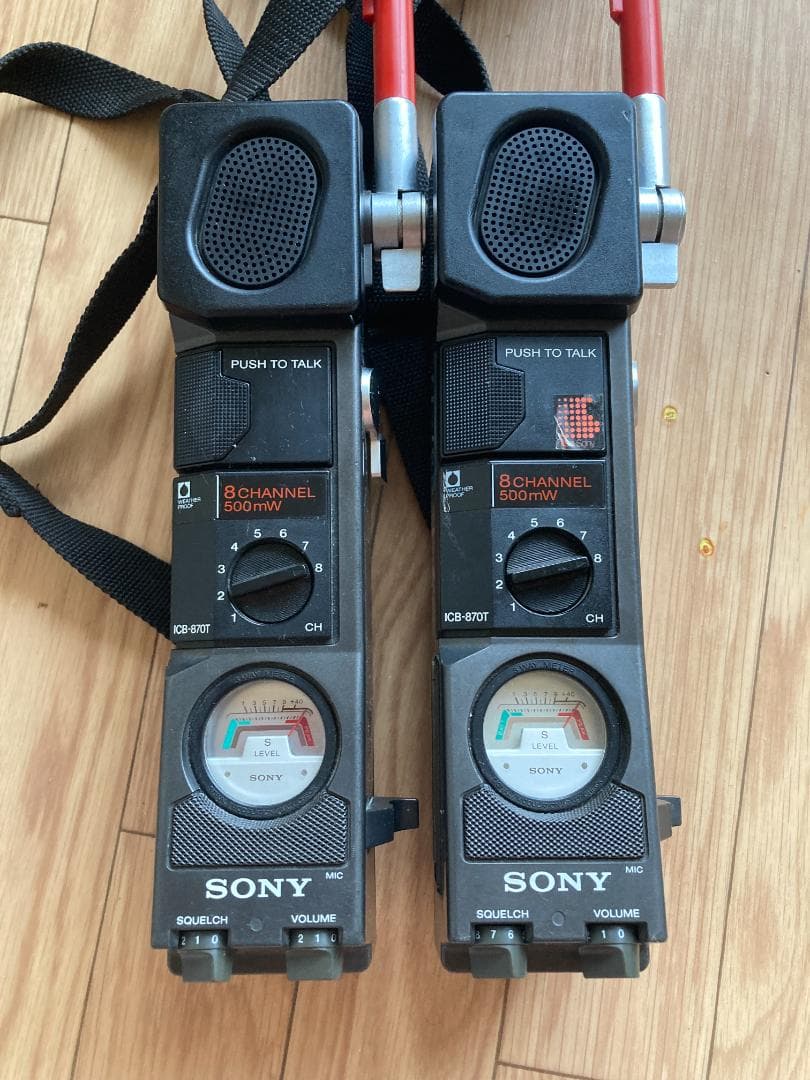 SONY ICB-870T トランシーバー 8チャンネル 市民ラジオ 0.5W