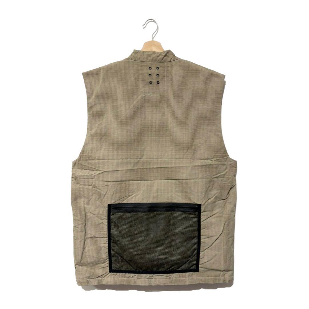 インターブリード ラッセルノ ゴルフ コーデュラ 中綿ベスト ベージュ