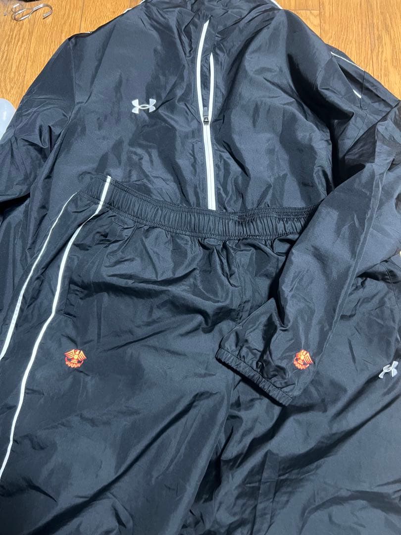 帝京大学ラグビー部UNDER ARMORウェア上下セット - メルカリ