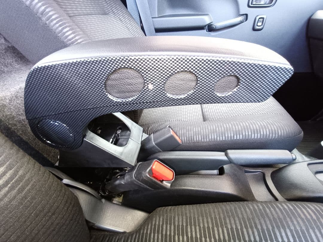 ハイゼットジャンボ S500P／S510P専用 アームレスト 肘掛け カーボン調