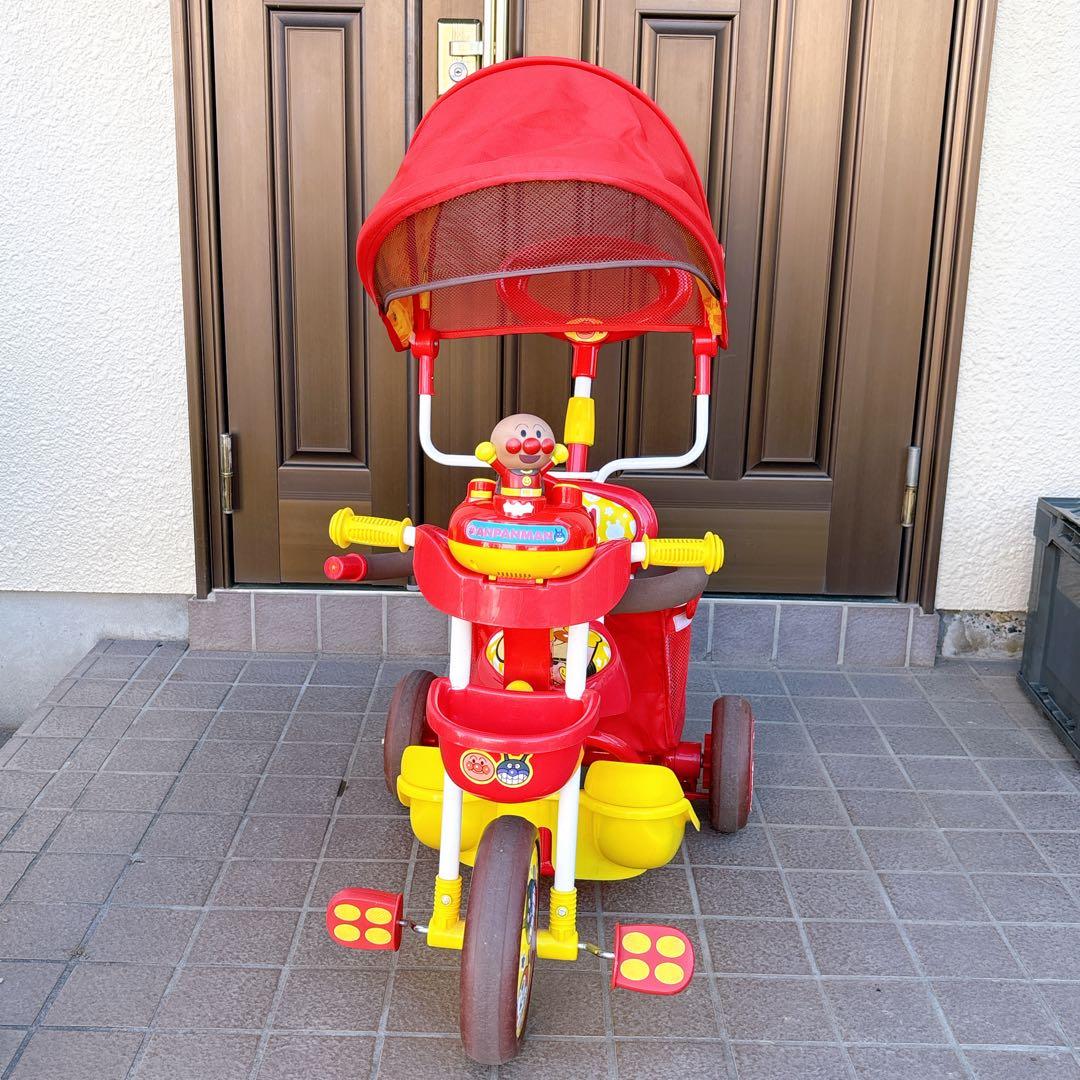 アンパンマン 三輪車 デラックス - メルカリ