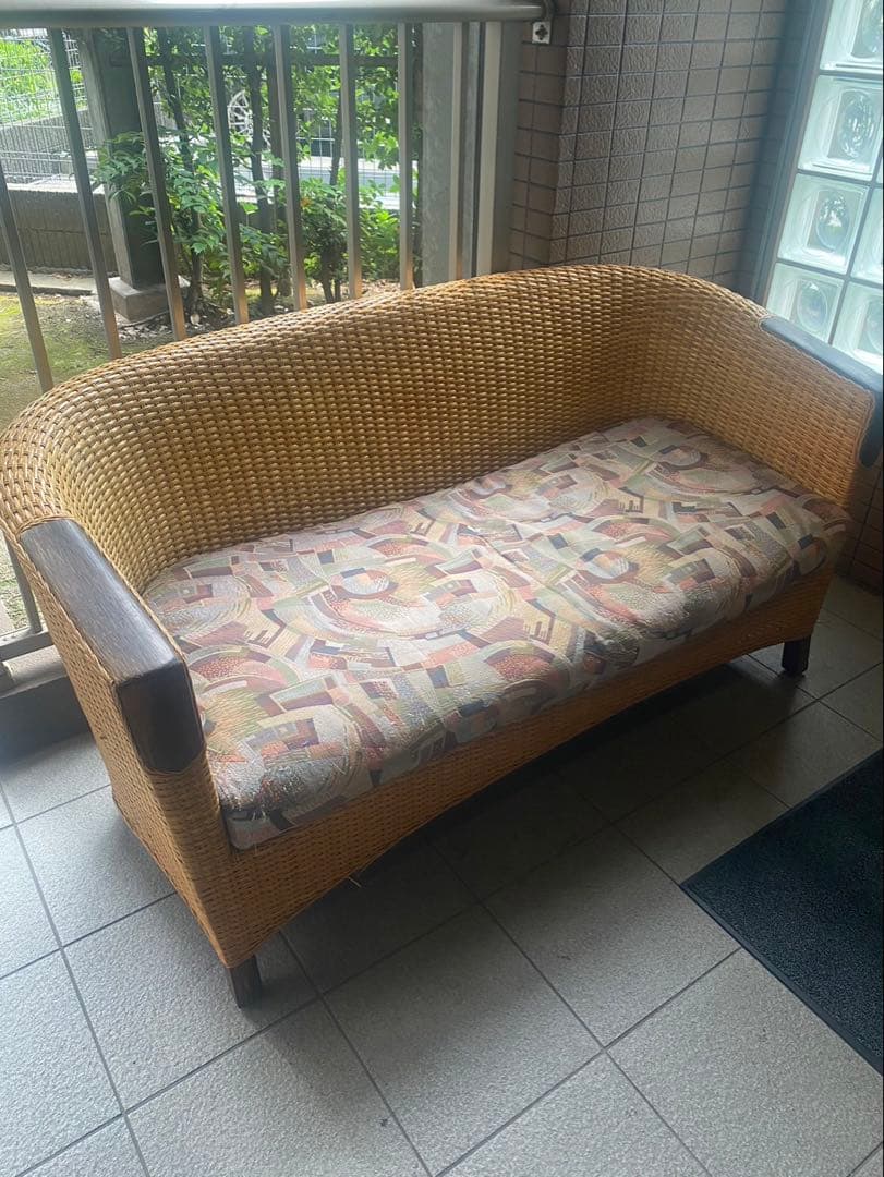 CASABLANCA カサブランカ　ラタンソファ　2人がけソファ　アジアン家具 カサブランカ CASABLANCA 2Pソファ 二人掛け ラブソファ ラタン 籐家具