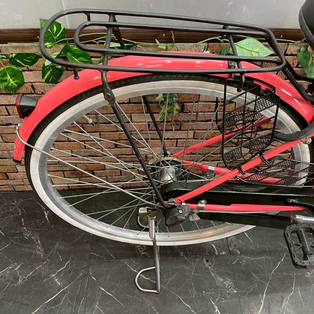 102】一般車 ママチャリ CARG ピンク 26インチ 内装変速付き - メルカリ