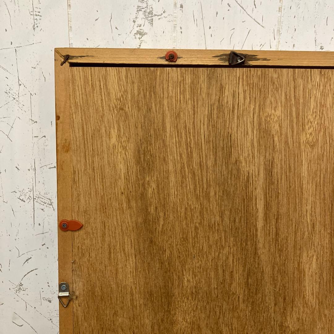 昭和レトロ 絵画 立体画 静物画 薔薇 立体アート サイン入り 加工アート