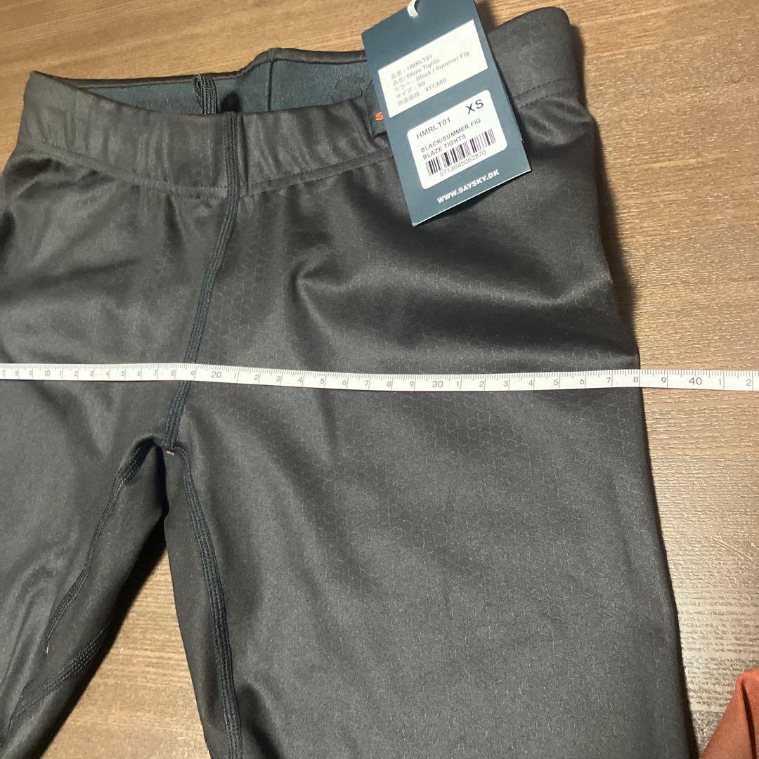 《新品》　SAYSKY セイスカイ ランニングパンツ　ロングタイツ　XS