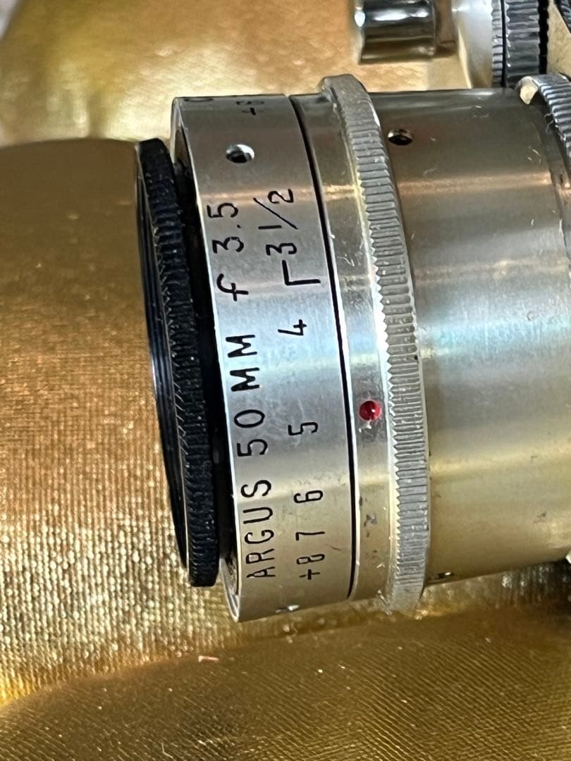 Argus C3 美品 露出計付き 革ケース付 35mm