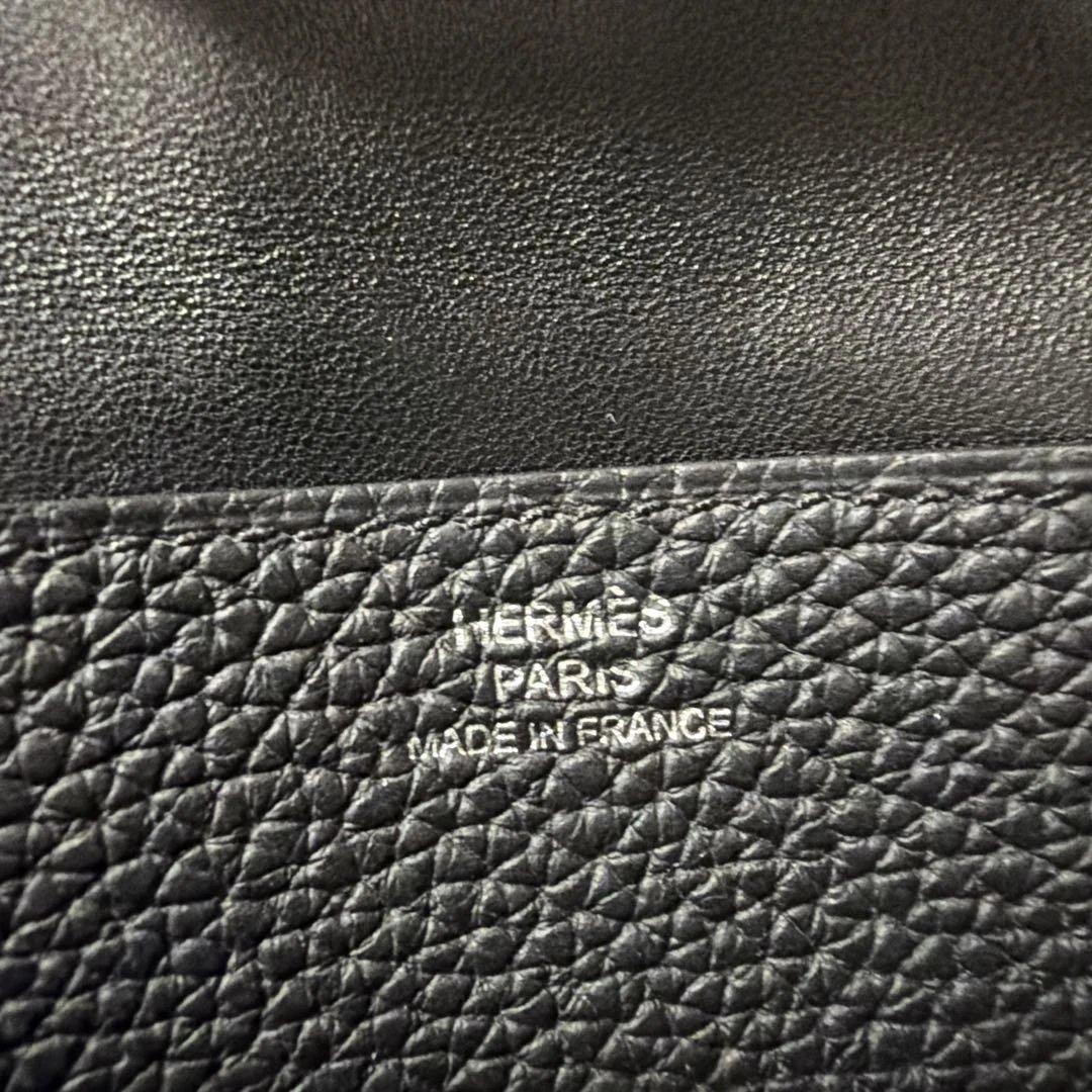 HERMES 『大幅値下げ』HERMES ドゴンロング 黒 トゴ ドゴンロング