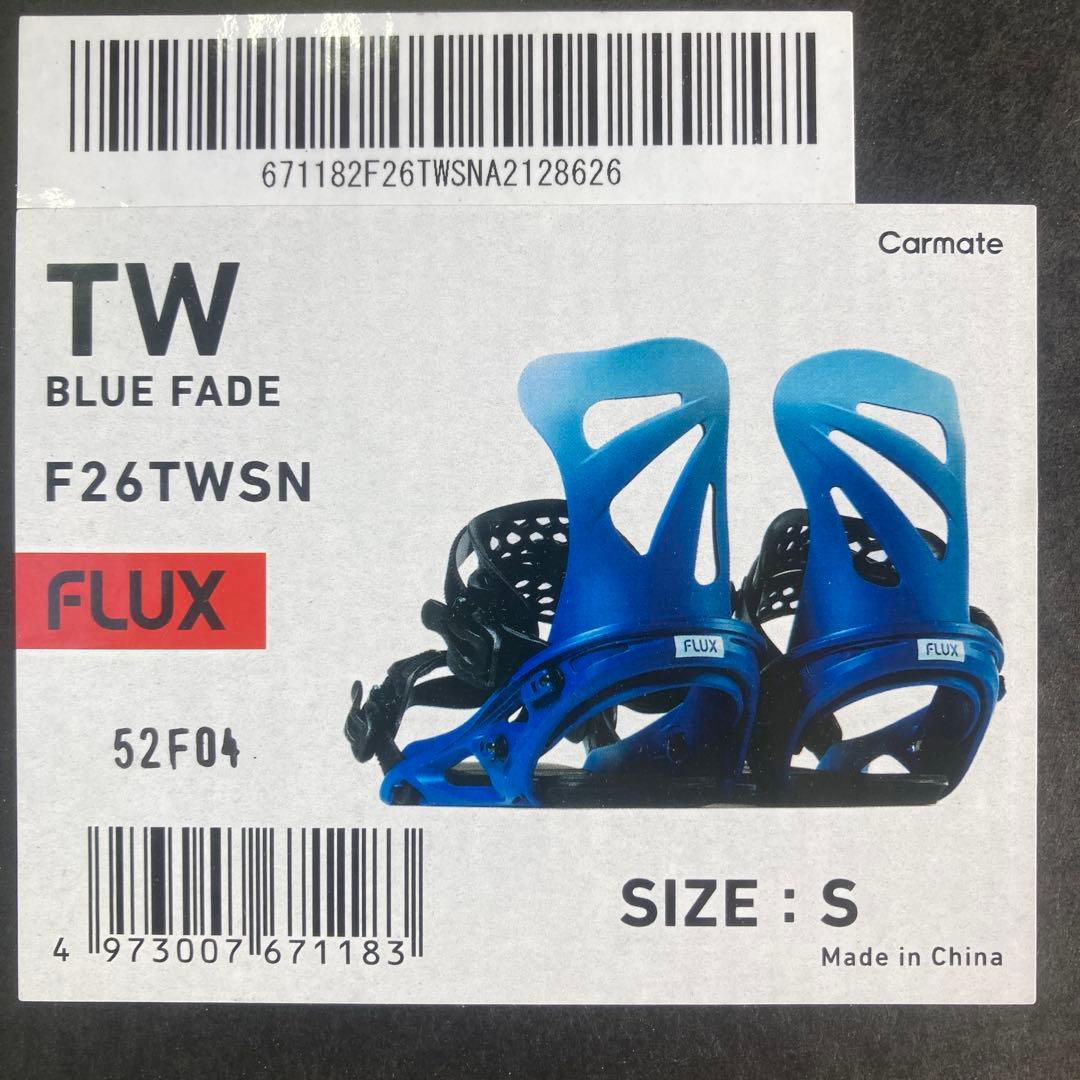 FLUX F26TWSN ビンディング ブルーフェイド サイズS - メルカリ