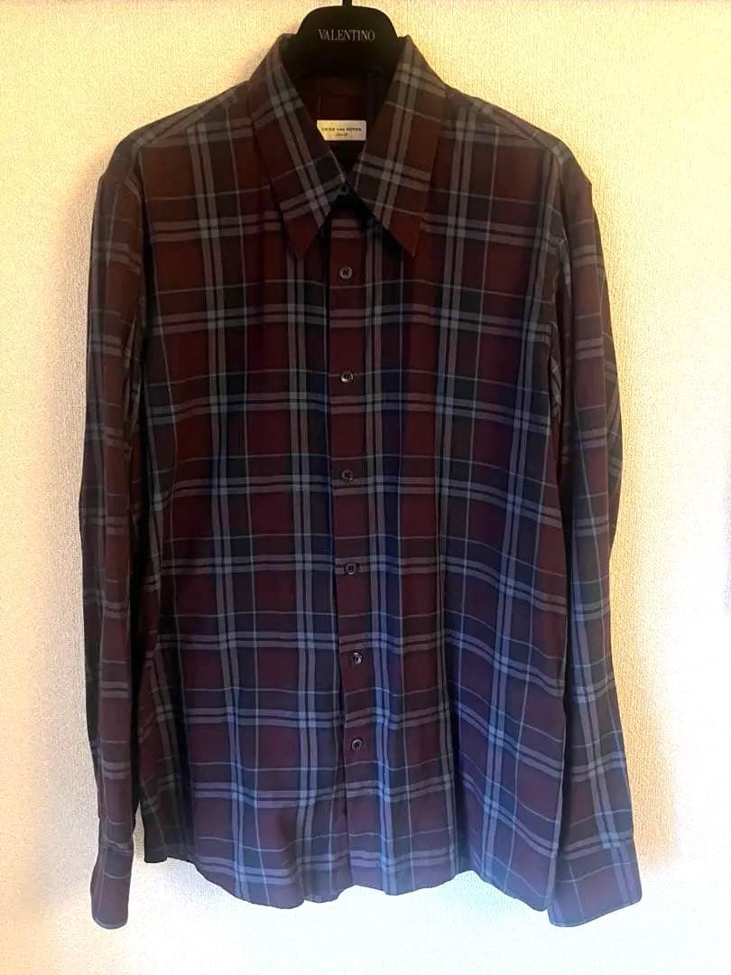 Dries Van Noten チェックシャツ 3069001064746482_01_8509w.jpeg