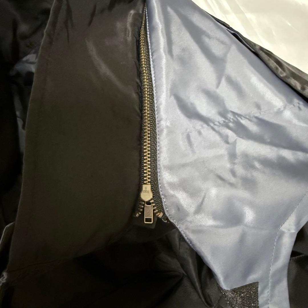 Perfume closet カラーブラックナイロンジャケット　アウター