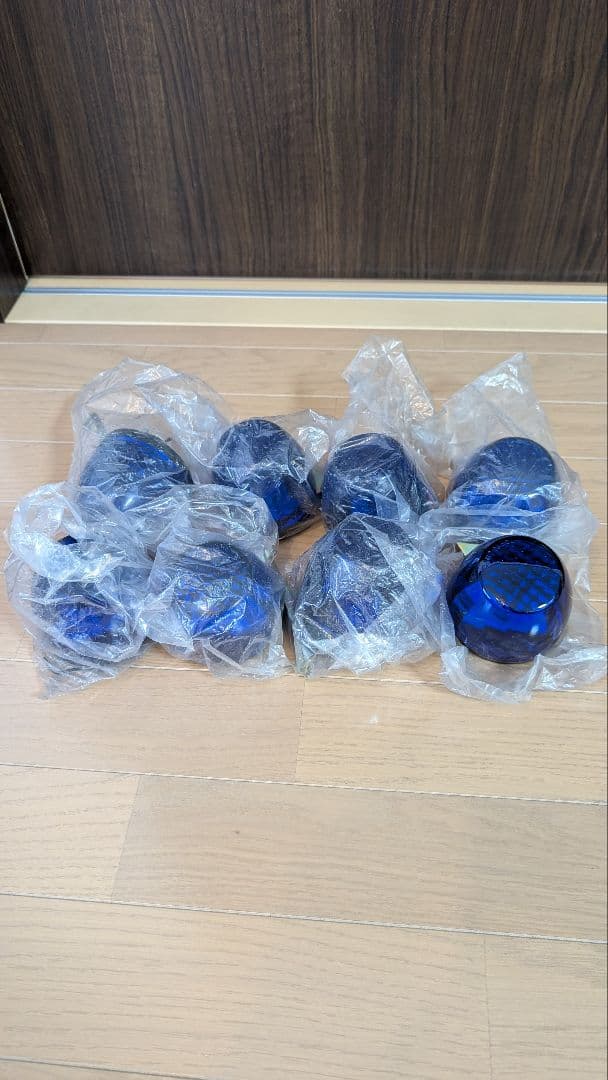 当時物　デコトラ　レトロマーカー　瑠璃色 マーカーランプ/4個セット/瑠璃色/青/レトロ/当時物/デコトラ/新品