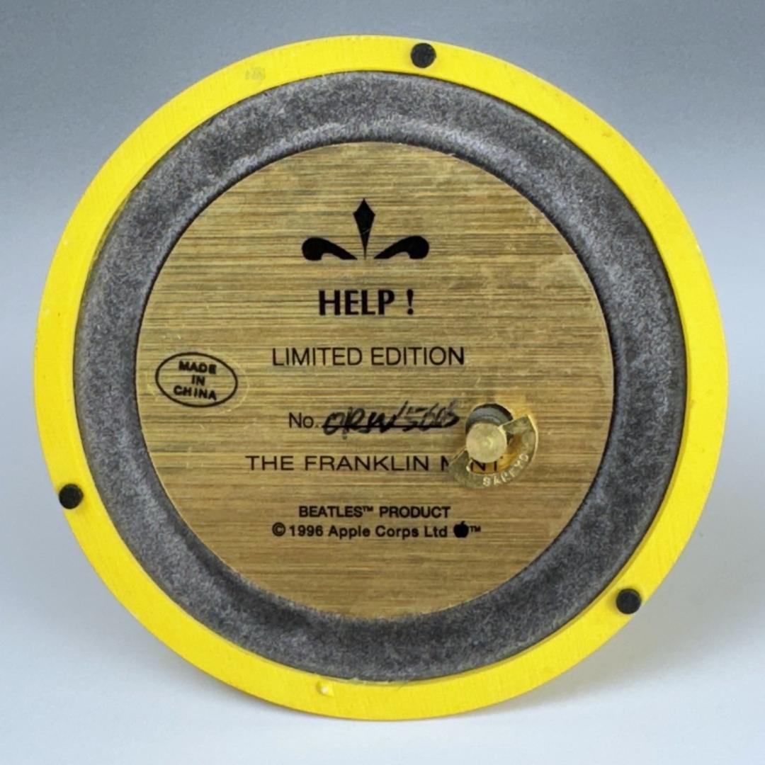ビートルズ フランクリンミント オルゴール HELP！ ヘルプ！ フィギュア