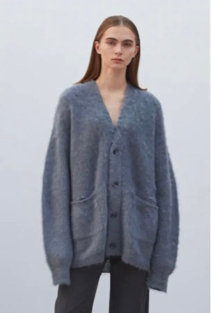 ryo takashima】OVERSIZED MOHAIR CARDIGAN - メルカリ
