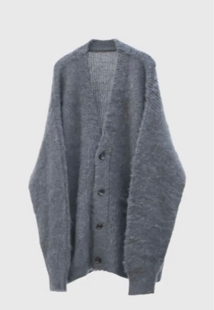 ryo takashima】OVERSIZED MOHAIR CARDIGAN - メルカリ