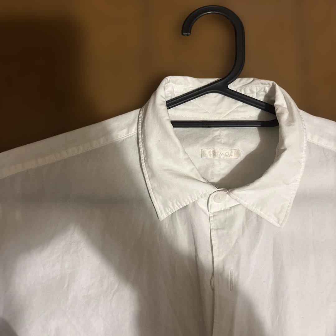 COMOLI シャツ サイズ1 ホワイト COMOLI (コモリ) コモリシャツ