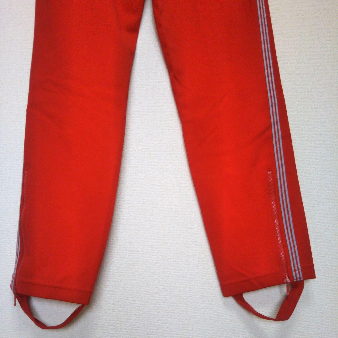 アディダス メンズO 赤 刺繍ロゴ ジャージパンツ トレパン 西ドイツ♡E18