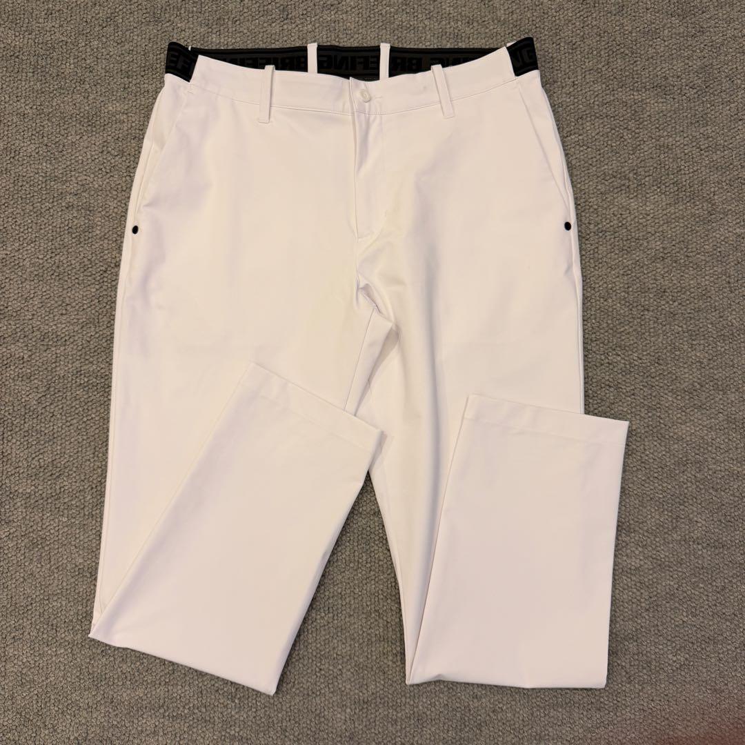 1回使用 超美品 ブリーフィング BRG251M69 エラスティックパンツ L ロゴ エラスティック サマーパンツ(ロングパンツ)|BRIEFING