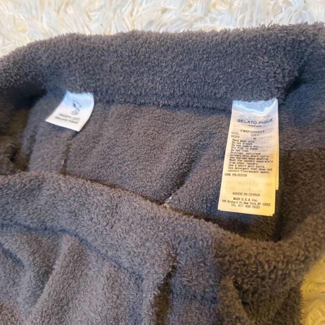 ほーちゃん様 ジェラートピケオム スヌーピー もこもこ上下セット M