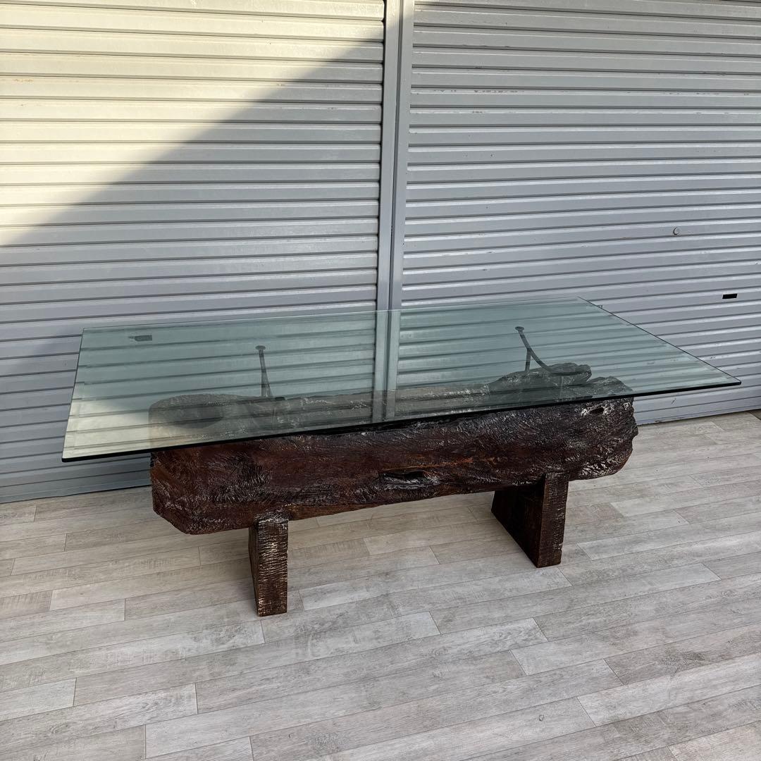 KAJA カジャ 風合いが異なる古木のテーブル ダイニングテーブル