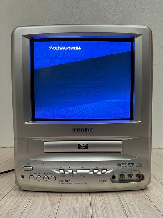 ORIONオリオン 10型ブラウン管テレビ DVD内蔵 - メルカリ