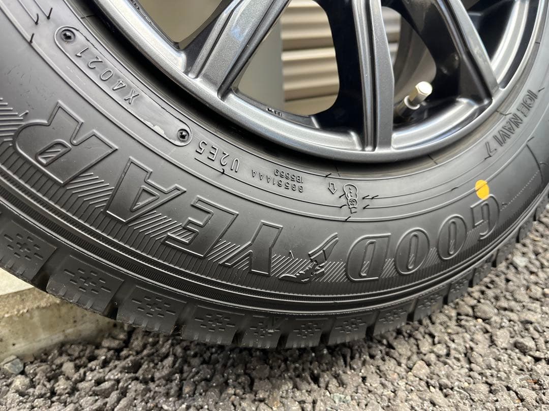 13インチスタッドレス　極美品　155/80/R13 軽自動車