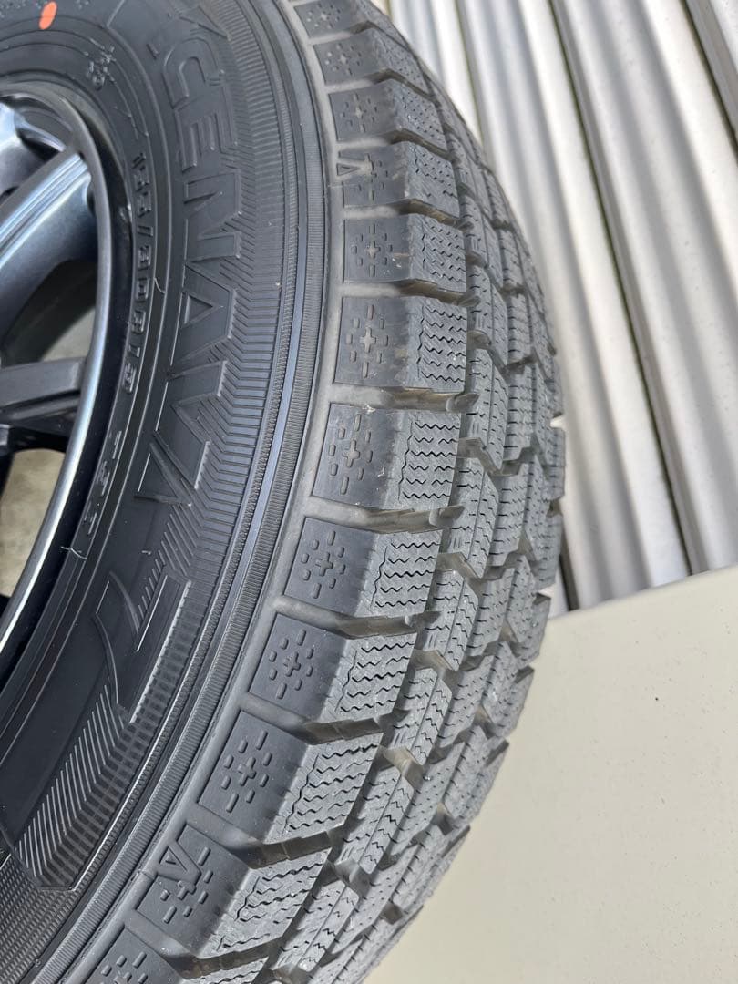 13インチスタッドレス　極美品　155/80/R13 軽自動車