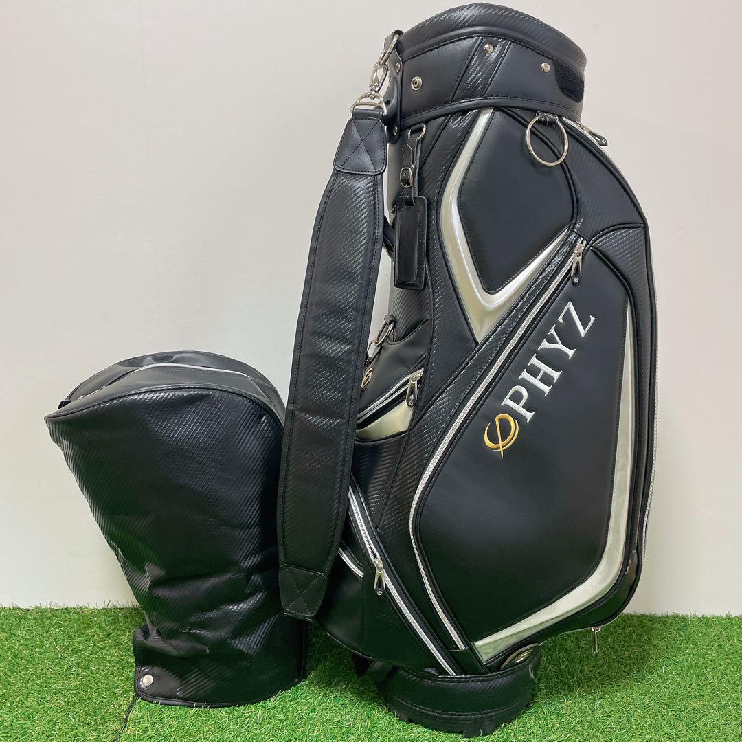 良品】 ブリヂストン ツアーステージ PHYZ キャディバッグ ブラック