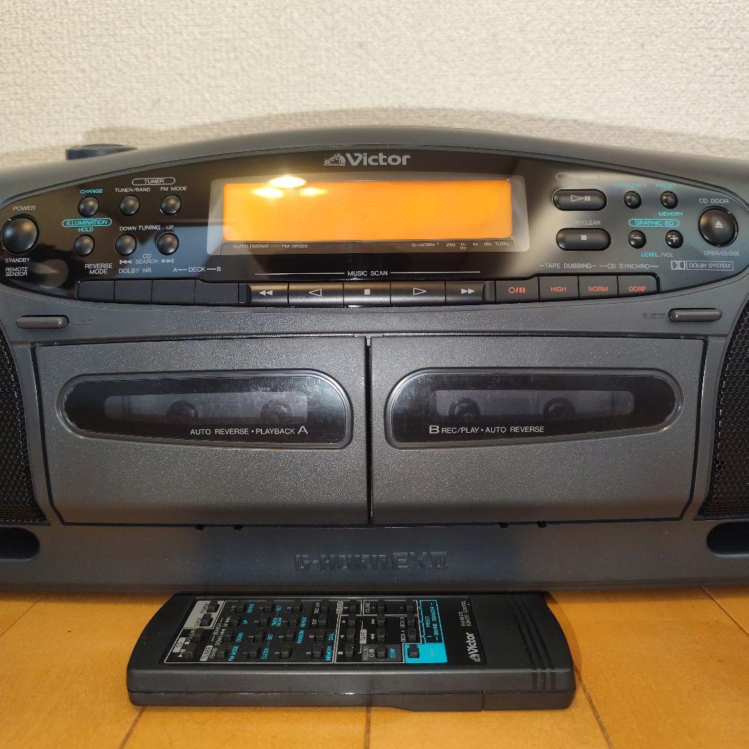 Victor RC-X770 CDラジカセ - メルカリ