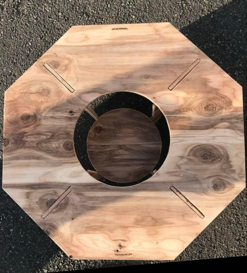 YAMAGOMORY 八卓 七輪テーブル 折り畳み キャンプテーブル - メルカリ