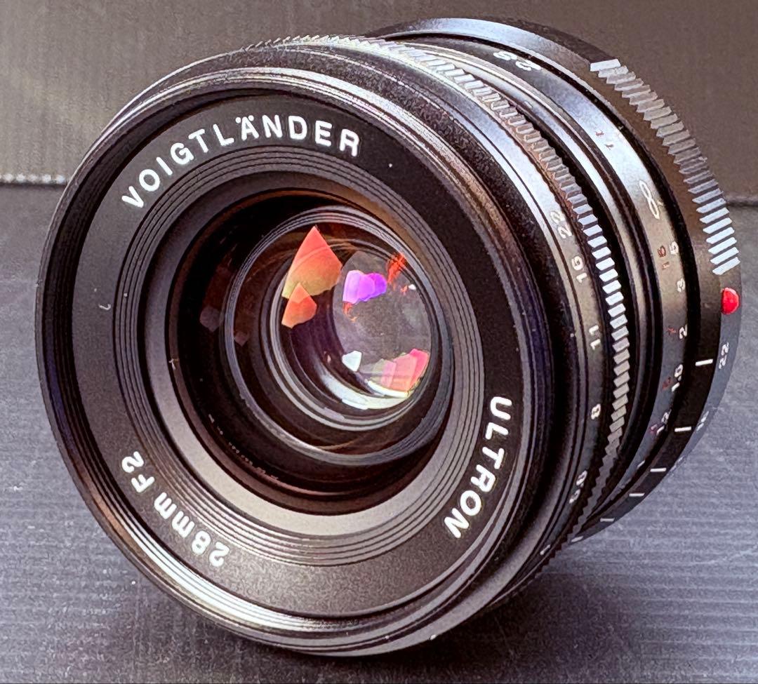 美品】ULTRON 28mm F2 VMマウント｜元箱完備＋PO0フィルター付 - メルカリ